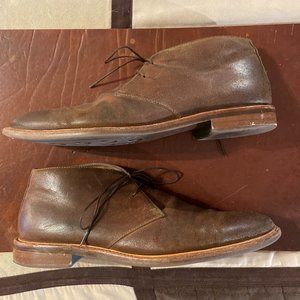 Gordon Rush Chukka in Brown Waxed Flesh 11D